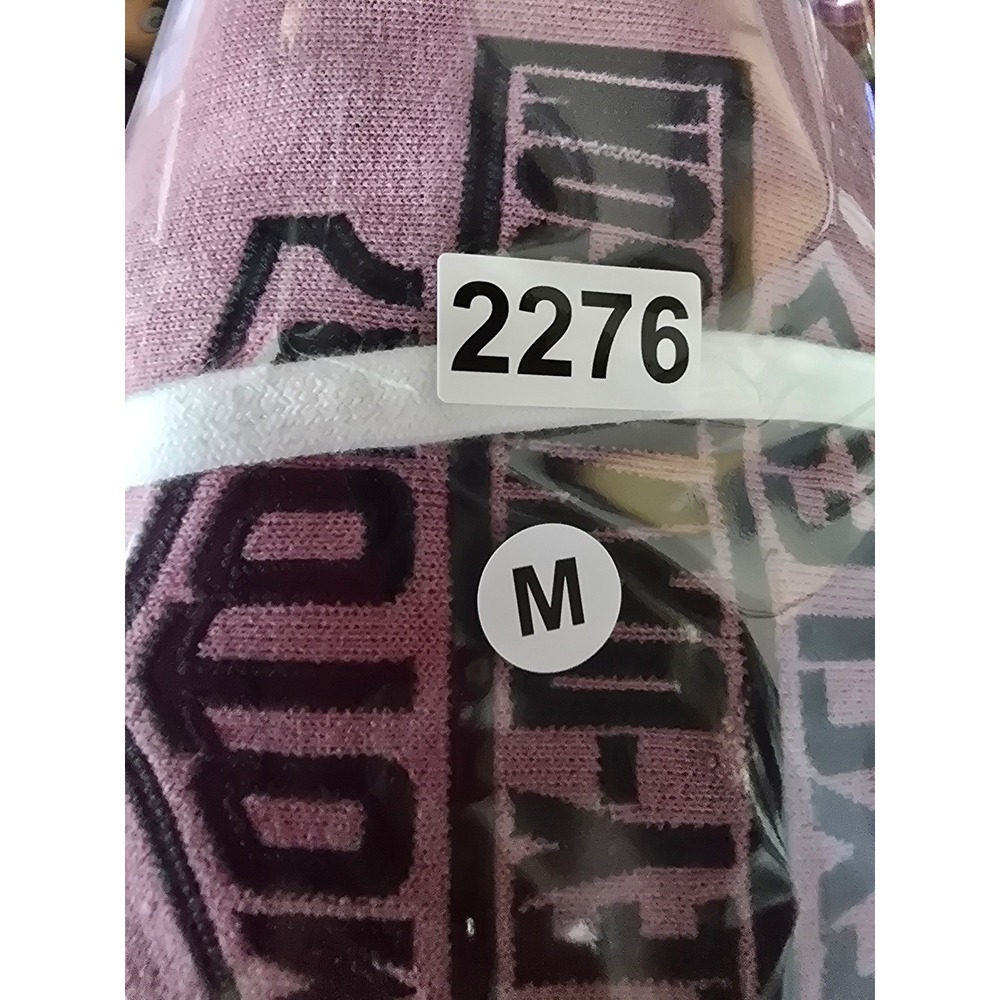 Harley-Davidson Women Funnel Neck Pullover Sweatshirt Mauve Pink Logo Medium - Picture 5 of 5